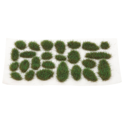 Durable Resin Grass Tufts for Miniature Diorama Scenes 1