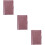 3Ensembles Budget Rose PVC Avec Zippées Pour 10
