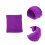 4Pièces Protège-Oreilles Violet Pour Confortable Lavable 8