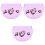 3Pièces Étuis Silicone Pour Appareils Orthodontiques Violet 4