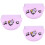 3Pièces Étuis Silicone Pour Appareils Orthodontiques Violet 7