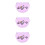 3Pièces Étuis Silicone Pour Appareils Orthodontiques Violet 9