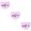 3Pièces Étuis Silicone Pour Appareils Orthodontiques Violet 10