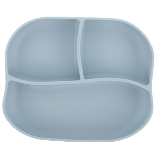 4Pcs Non-Slip Silicone Divided Plates with Suction Cup for Elderly 2