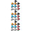 30Pcs Bell Assorted Color Loud Sound Easy Install Bell 8