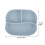 4Pcs Non-Slip Silicone Divided Plates with Suction Cup for Elderly 11