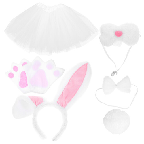 2Ensembles Kit Costume Oreilles Animal Tutu Queue 1