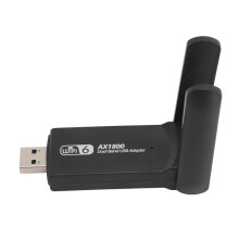 USB WiFi 6 Adapter 1800Mbps Dual Band for Windows 10/11