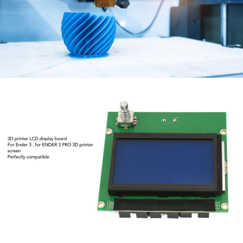3D Printer LCD Control Module with Screen and Cable for Ender 3 Series DIY Fix 2