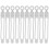 40Pcs Multi-Functional Grey Silicone Cable Straps Reusable for Home 2