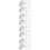 40Pcs Multi-Functional Grey Silicone Cable Straps Reusable for Home 6