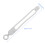 40Pcs Multi-Functional Grey Silicone Cable Straps Reusable for Home 10