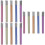 15Pcs Colored Pencil Extender Holders Metal Drawing and Sketch Tools 9
