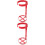2Pièces Support Mural Extincteur Rouge Durable Pour Bateau 6