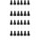 24Pcs Multi-Use Black Glass Pipette Droppers for Liquid Extraction 5