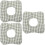 3Pièces Coussin Pour Hémorroïdes Postopératoires 8
