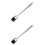 2Stk Bbq Silikonsauce Mit Langem Edelstahlgriff, Hitzeresistent 5