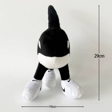 (Shark)Italian Brainrot Al Tralalero Tralala Cappuccino Cartoon Plush Toy Stuffed Doll