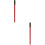 2Pcs Red Hydraulic Jack Handle Replacement with Sturdy Steel and Grip 7