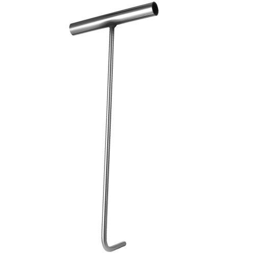 3Pièces Crochets Levage Couvercle Trappe Inoxydable Argenté 2