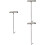 3Pièces Crochets Levage Couvercle Trappe Inoxydable Argenté 7