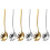 6Pièces Cuillères Spaghetti Acier Colorées Polyvalentes 5