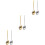 6Pièces Cuillères Spaghetti Acier Colorées Polyvalentes 6
