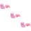 Cotons Démaquillants Rose Peluche Pour Vernis 10