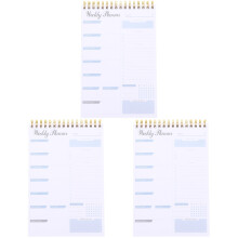 3Pièces Cahier Déchirable Aluminium Usage