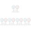 60Pièces Tableaux Effaçables Petits Multicolores En Mousse Durable 6