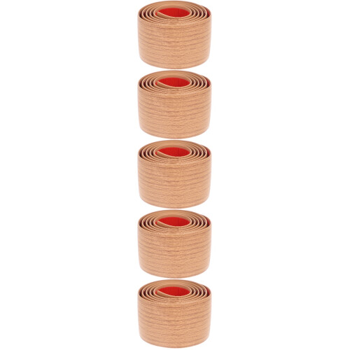 5Pièces Profilés PVC Khaki Souples Autoadhésifs Pour Décoration Sols