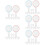 60Pièces Tableaux Effaçables Petits Multicolores En Mousse Durable 11