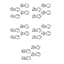 10Paires Connecteurs De En Argenté Pour Vtt Route