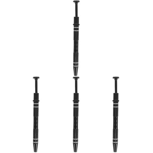 4Pièces Pince 4 Aluminium Noir Pour Puce