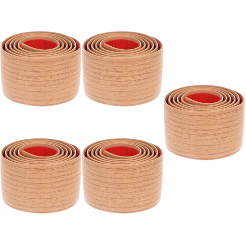 5Pièces Profilés PVC Khaki Souples Autoadhésifs Pour Décoration Sols 2