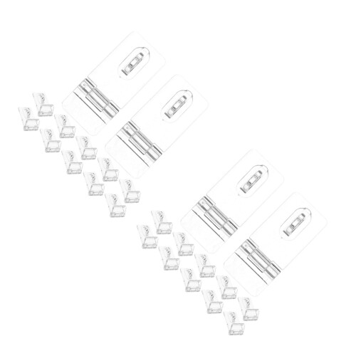 24Ensembles Fermoirs Acryliques Pour Boîtes Cadeaux