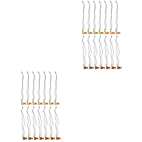28Pièces Pendentifs Style Tambour Africain Chic 1