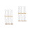 28Pièces Pendentifs Style Tambour Africain Chic 3
