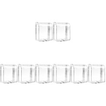 8Pièces Protège-Prises Transparent Adhésif Pour Cuisine Salle De Bain