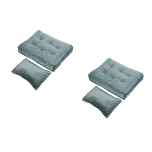 2Ensembles Lit Enfant Mousse Haute Décor Photo Bébé Vert