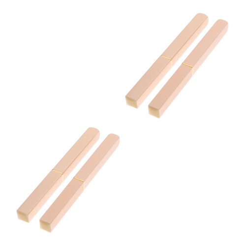 4Pièces Brosse Rétractable Nylon Doux Voyage