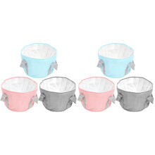 6PiÚces Bassin Pliable Pour Bain De Pieds Usage Extérieur Intérieur