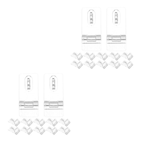 24Ensembles Fermoirs Acryliques Pour Boîtes Cadeaux 1