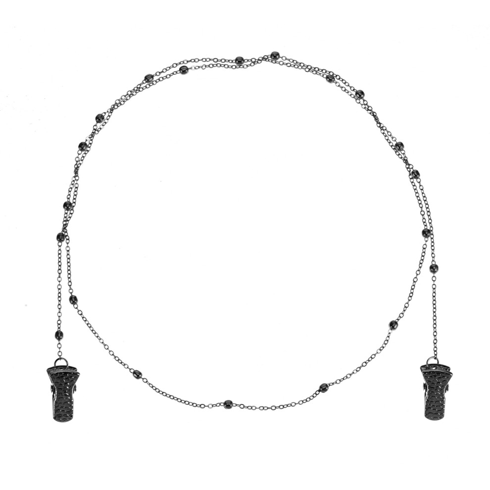 Inoomp 3Pcs Creative Mask Chain Sunglasses Cord With Clip