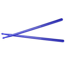 1Paire Baguettes Batterie Nylon Bleu Léger Parfaits Pour Performance