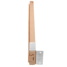 1Ensemble Guide Bois Marron Pour Armoire Commode