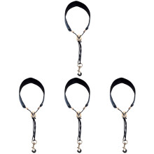 4Pièces De Saxophone Bleu En Cuir Et Métal, Ajustable Pour Alto