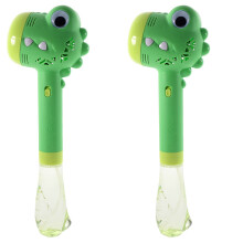 2Ensembles Souffleur De Bulles Électrique Vert Clair Plastique