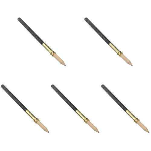 5Pièces Porte-Crayon Extenseur En Bambou Résistant Pour