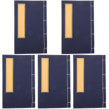 5Pièces Papier Durable Bleu , Idéal Pour L'art